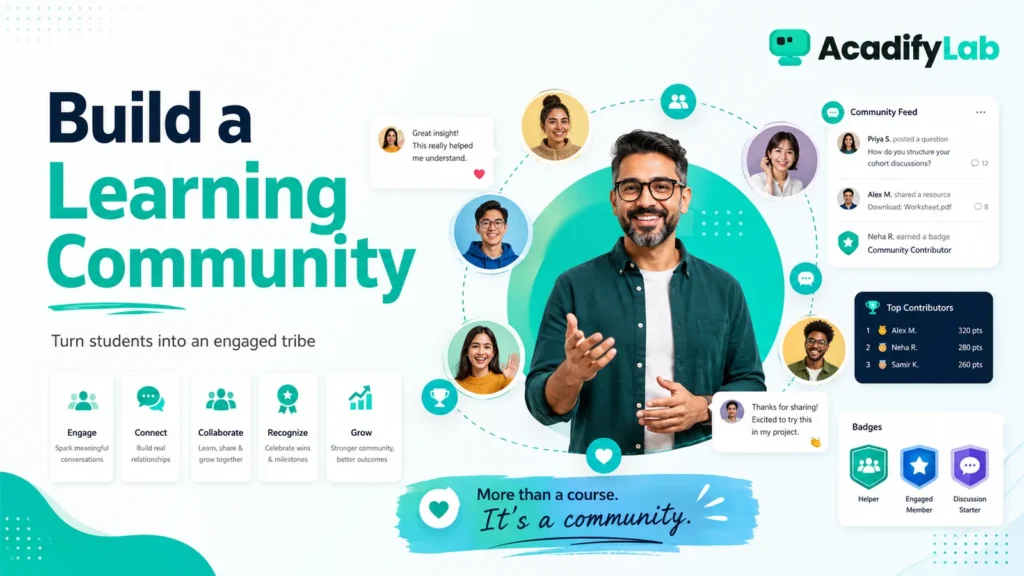How Trainers Can Build a Learning Community Around Their Courses